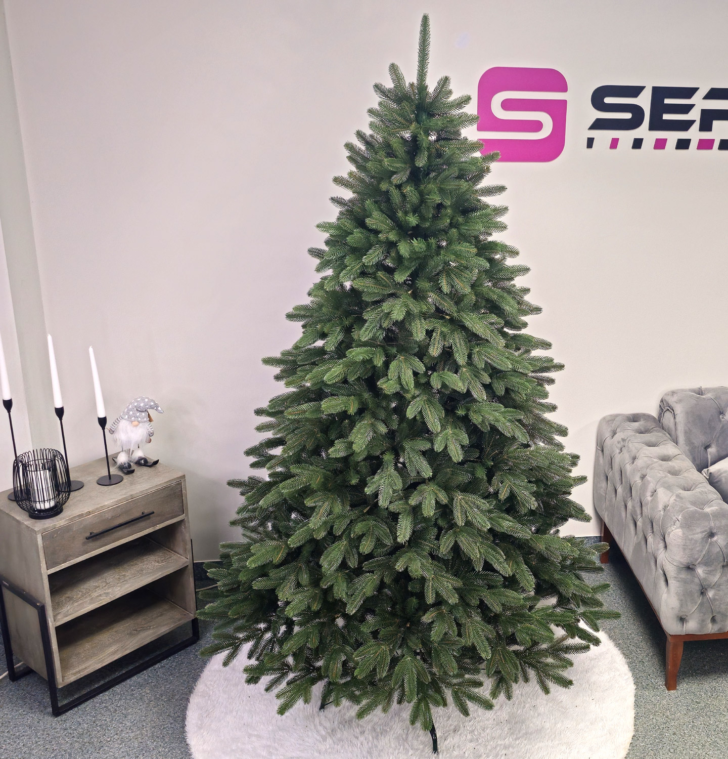 Brad artificial Christmas Deluxe by Sersimo, Laponia Select, integral 3D, 210cm Household NewTrend