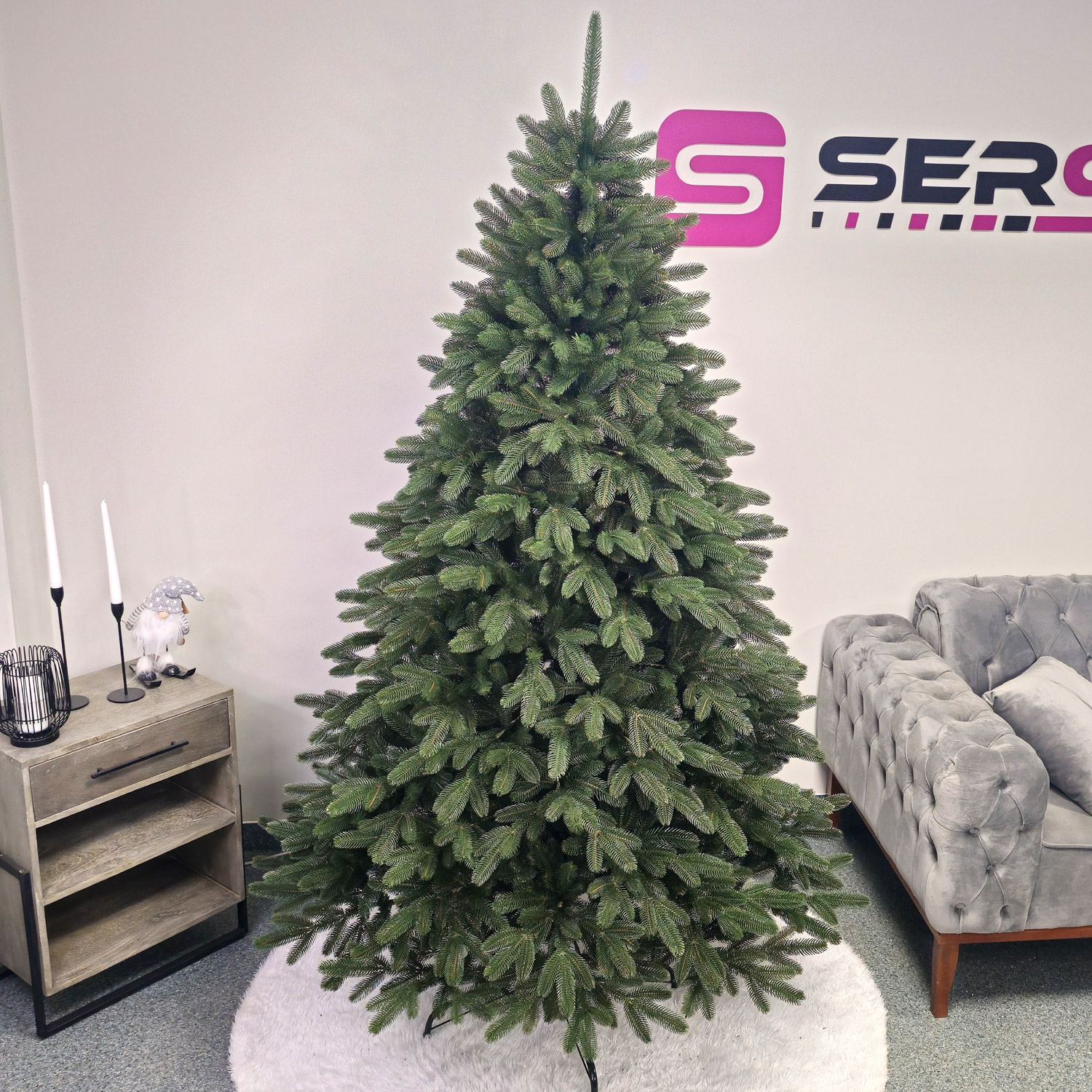 Brad artificial Christmas Deluxe by Sersimo, Laponia Select, integral 3D, 230cm Household NewTrend