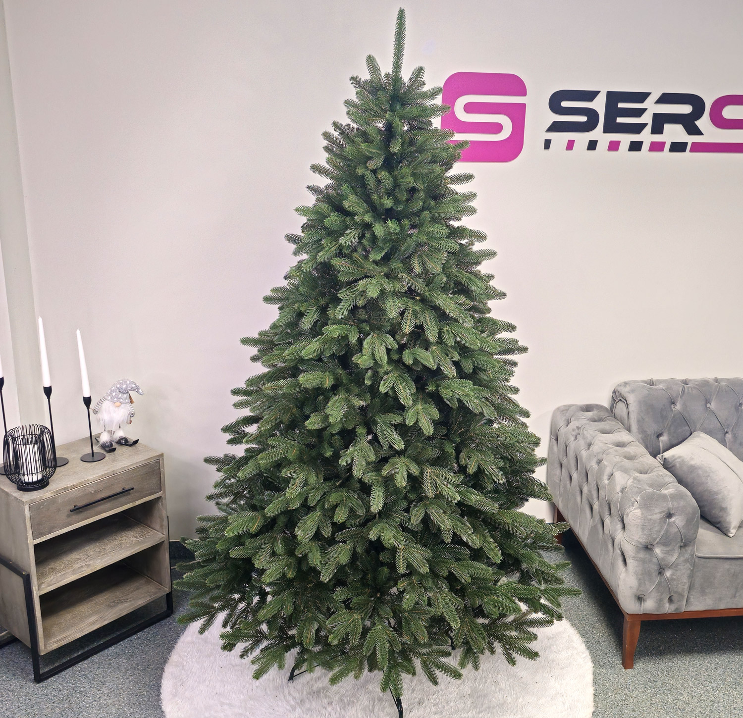 Brad artificial Christmas Deluxe by Sersimo, Laponia Select, integral 3D, 230cm Household NewTrend