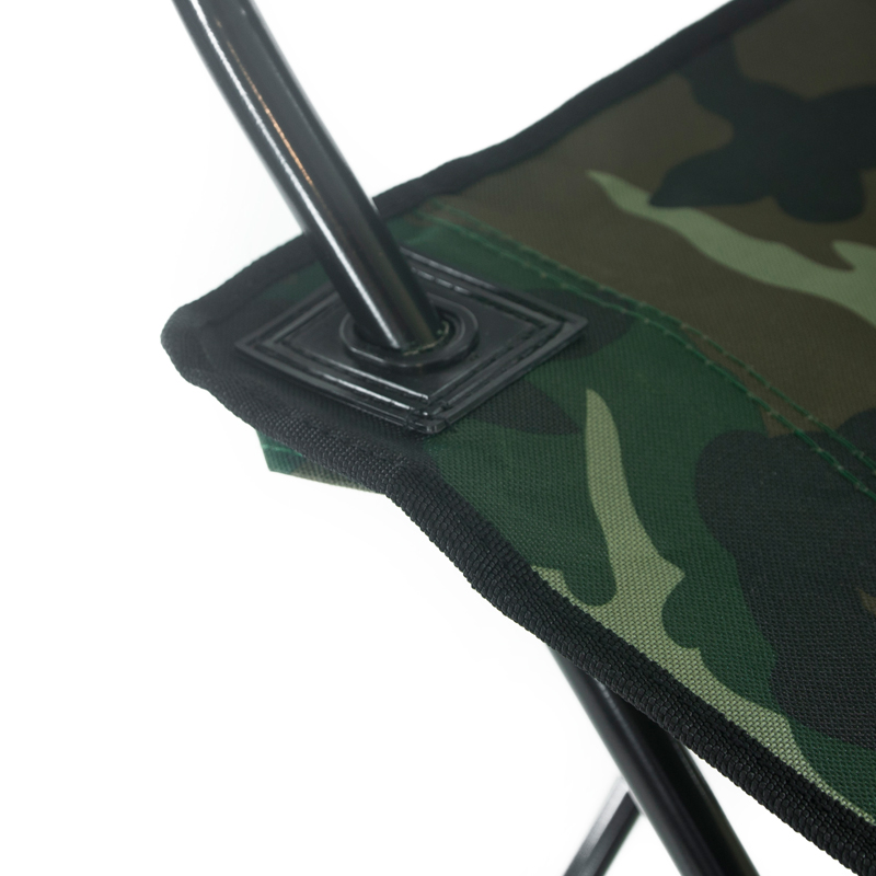 Scaun pliabil camping sau pescuit Sersimo, suport pahar, camuflaj Household NewTrend