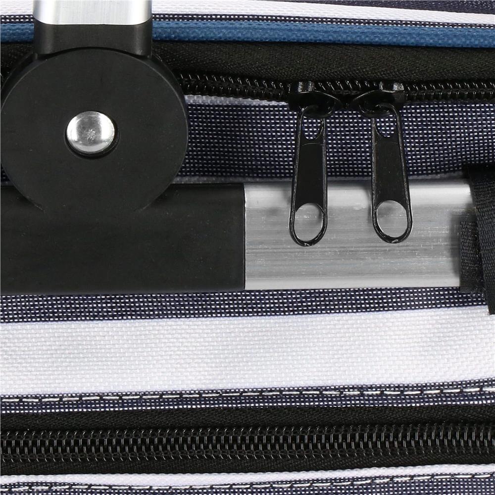 Geanta pentru picnic sau plaja, termoizolanta, 28 litri, alb albastru Household NewTrend