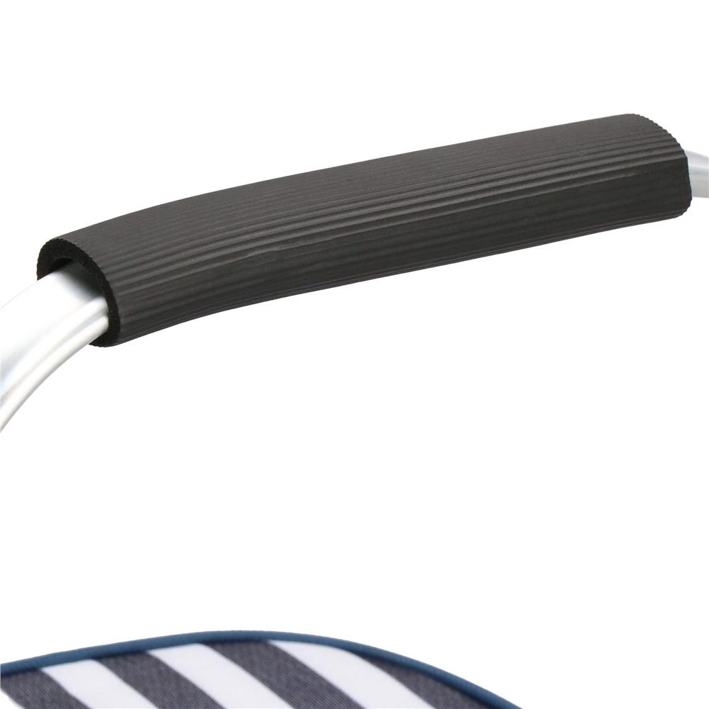 Geanta pentru picnic sau plaja, termoizolanta, 28 litri, alb albastru Household NewTrend