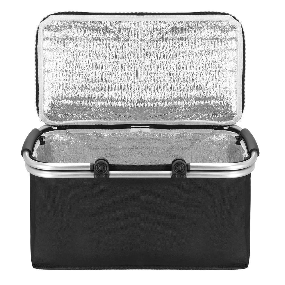 Geanta pentru picnic sau plaja, termoizolanta, 28 litri, negru Household NewTrend