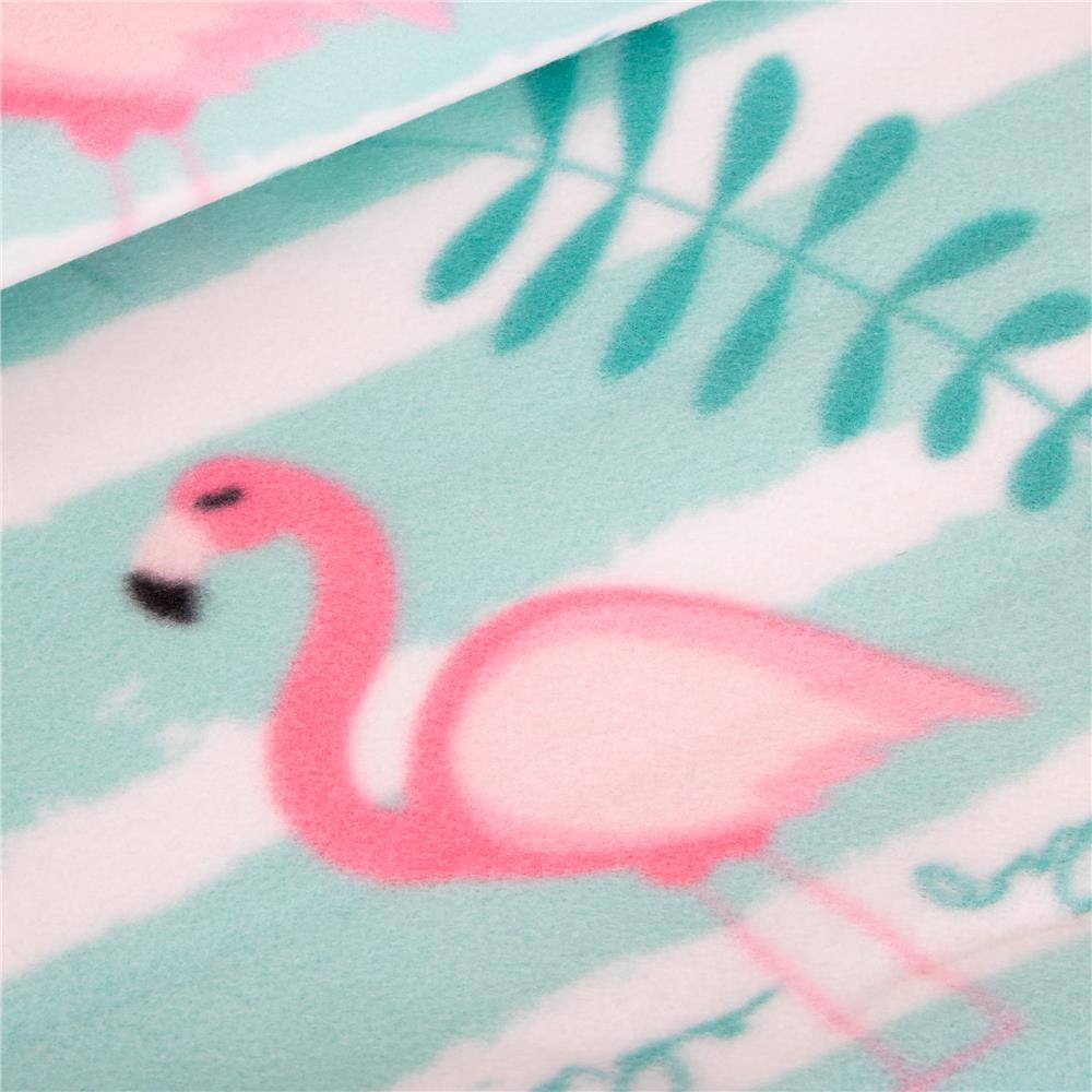 Patura pentru picnic sau plaja, cu folie izolatoare si maner, 200x200cm, flamingo, verde roz Household NewTrend