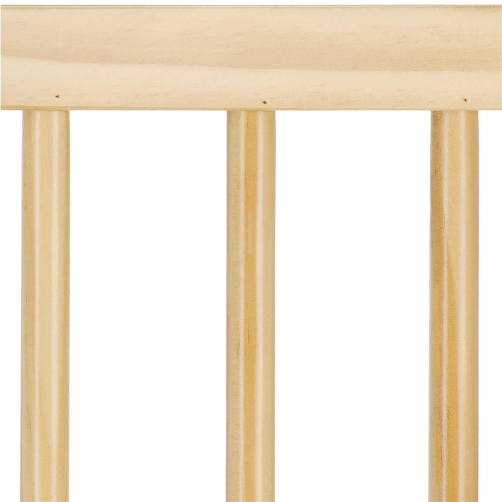 Poarta de siguranta Safety Gate pentru scari, ajustabila, din lemn cu structura otel, 96-103cm, negru maro Household NewTrend