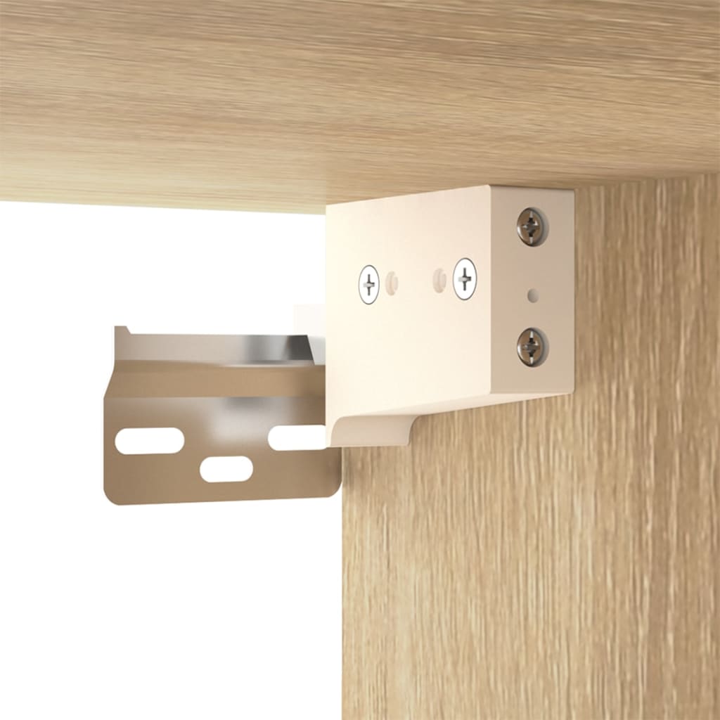 Dulapuri TV montate pe perete 2 buc stejar sonoma 100x34,5x40cm GartenMobel Dekor