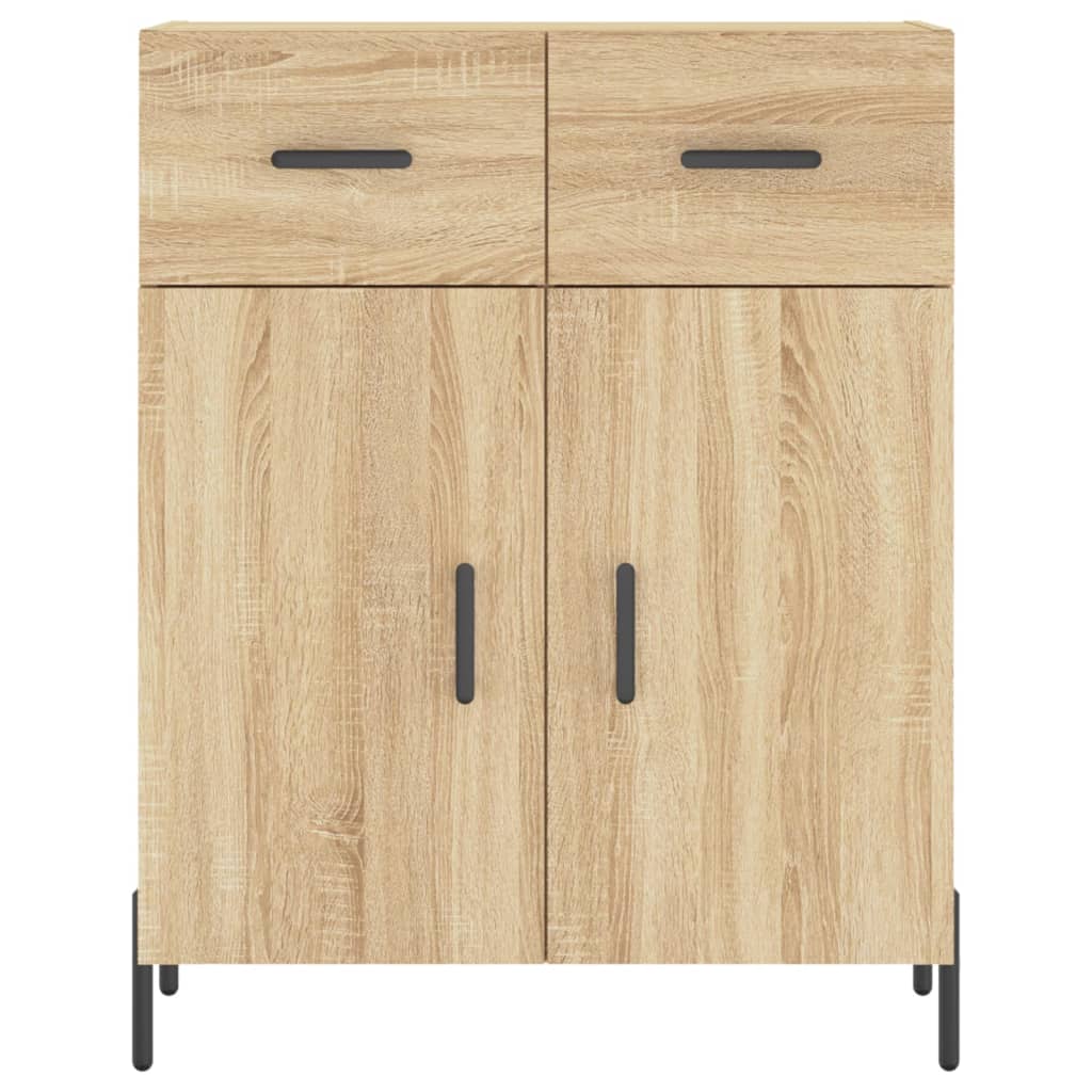Dulap înalt, stejar sonoma, 69,5x34x180 cm, lemn compozit GartenMobel Dekor