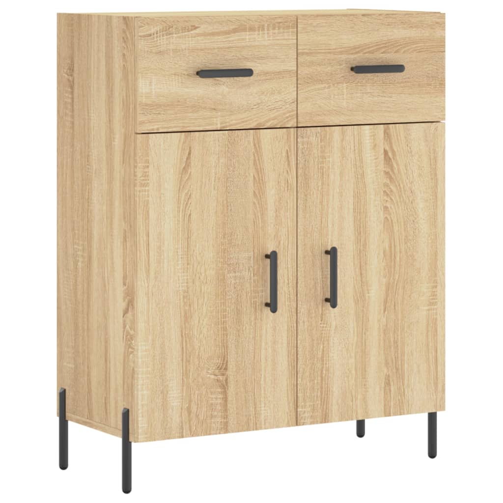 Dulap înalt, stejar sonoma, 69,5x34x180 cm, lemn compozit GartenMobel Dekor
