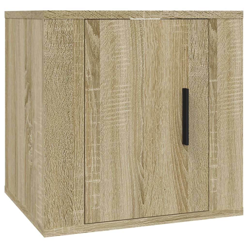 Set dulap TV, 8 piese, stejar sonoma, lemn prelucrat GartenMobel Dekor