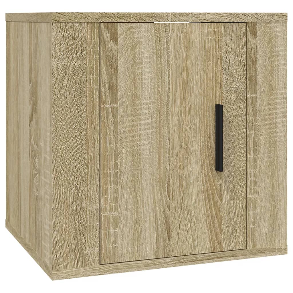 Set dulapuri TV, 7 piese, stejar sonoma, lemn prelucrat GartenMobel Dekor