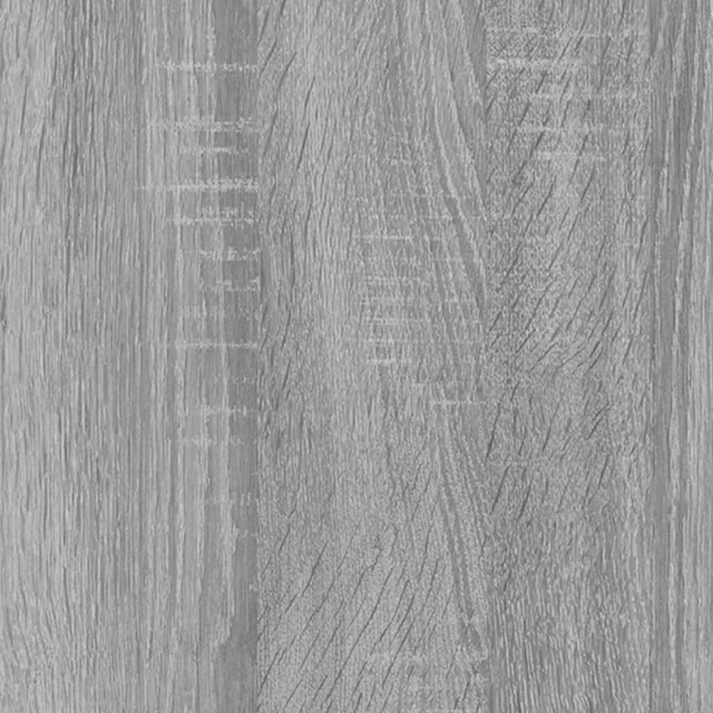 Comodă TV, gri sonoma, 100x31,5x35 cm, lemn prelucrat GartenMobel Dekor