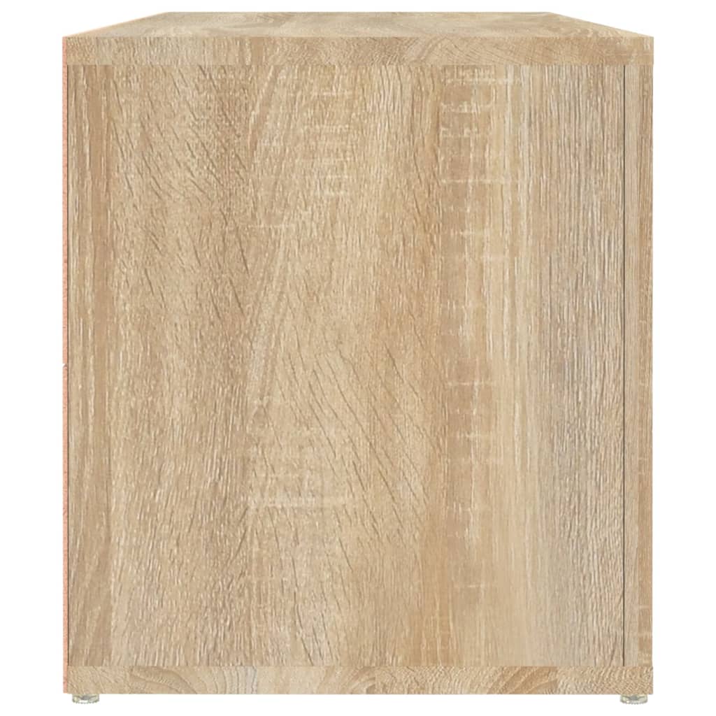 Comodă TV, stejar sonoma, 100x31,5x35 cm, lemn prelucrat GartenMobel Dekor