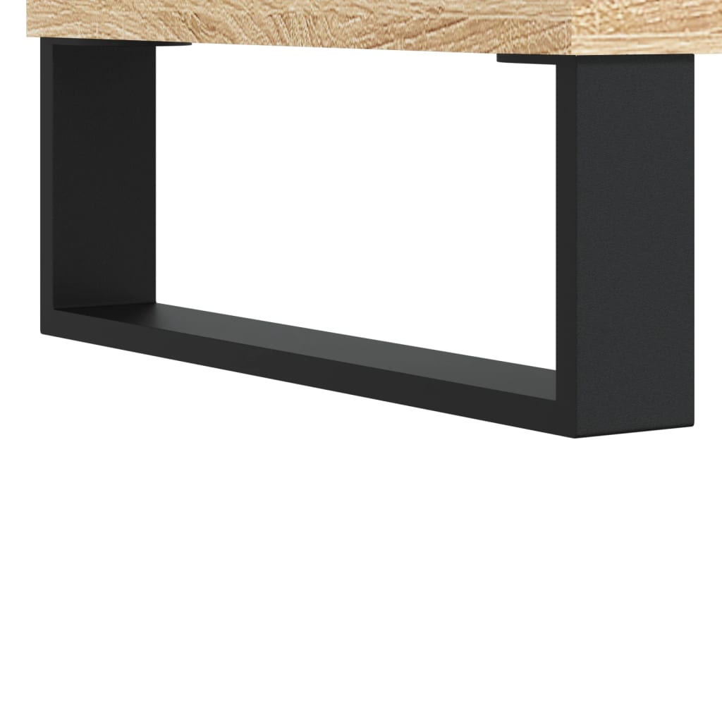 Dulap înalt, stejar Sonoma, 69,5x31x115 cm, lemn prelucrat GartenMobel Dekor