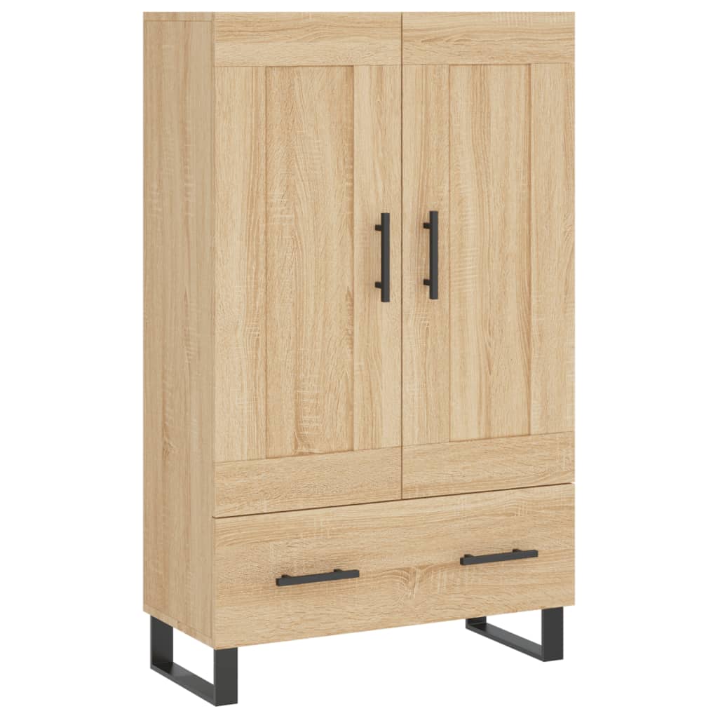 Dulap înalt, stejar Sonoma, 69,5x31x115 cm, lemn prelucrat GartenMobel Dekor