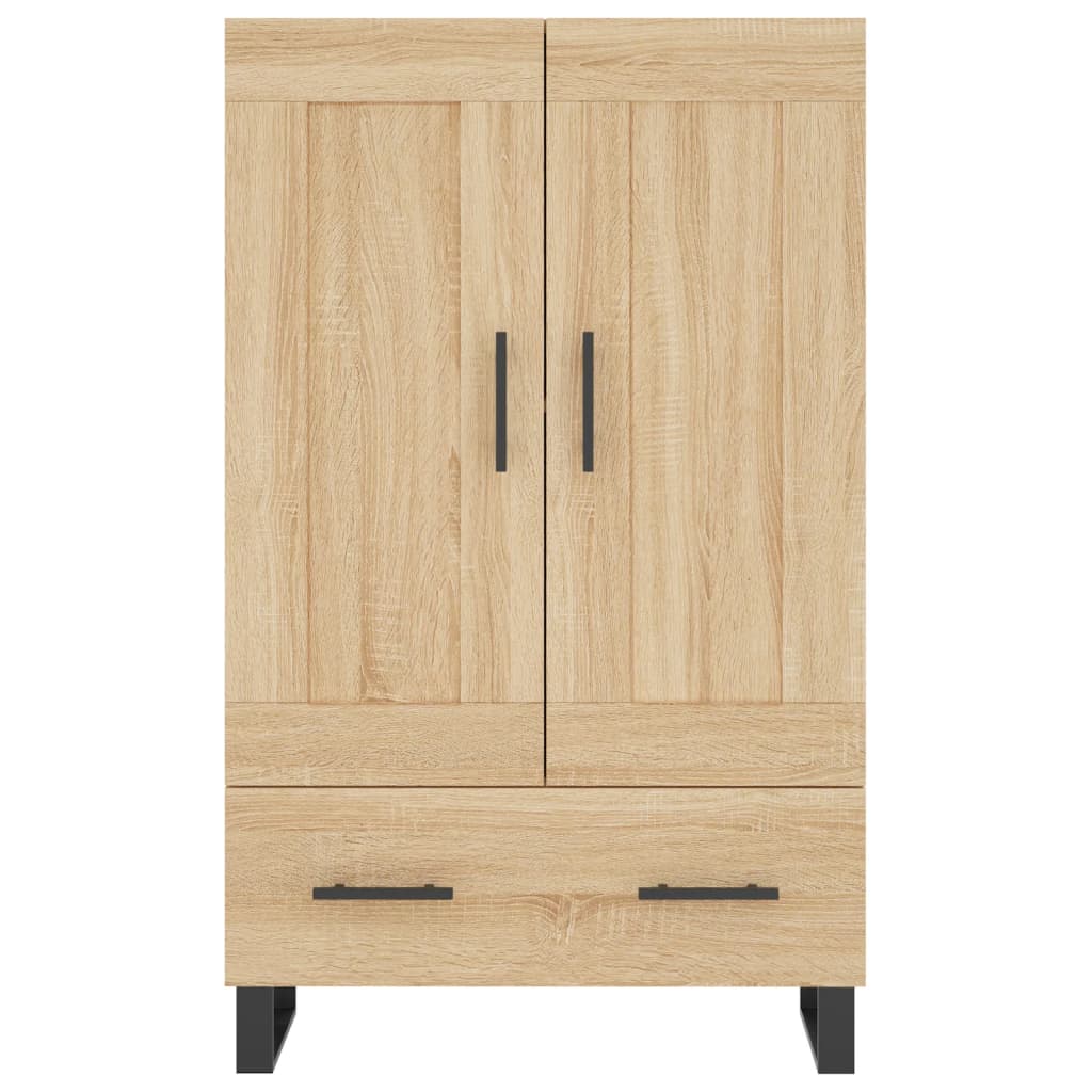Dulap înalt, stejar Sonoma, 69,5x31x115 cm, lemn prelucrat GartenMobel Dekor