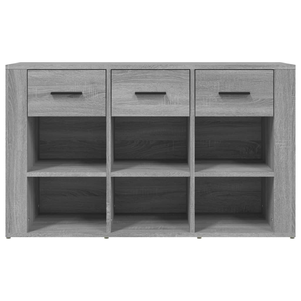 Servantă, gri sonoma, 100x30x59,5 cm, lemn compozit GartenMobel Dekor