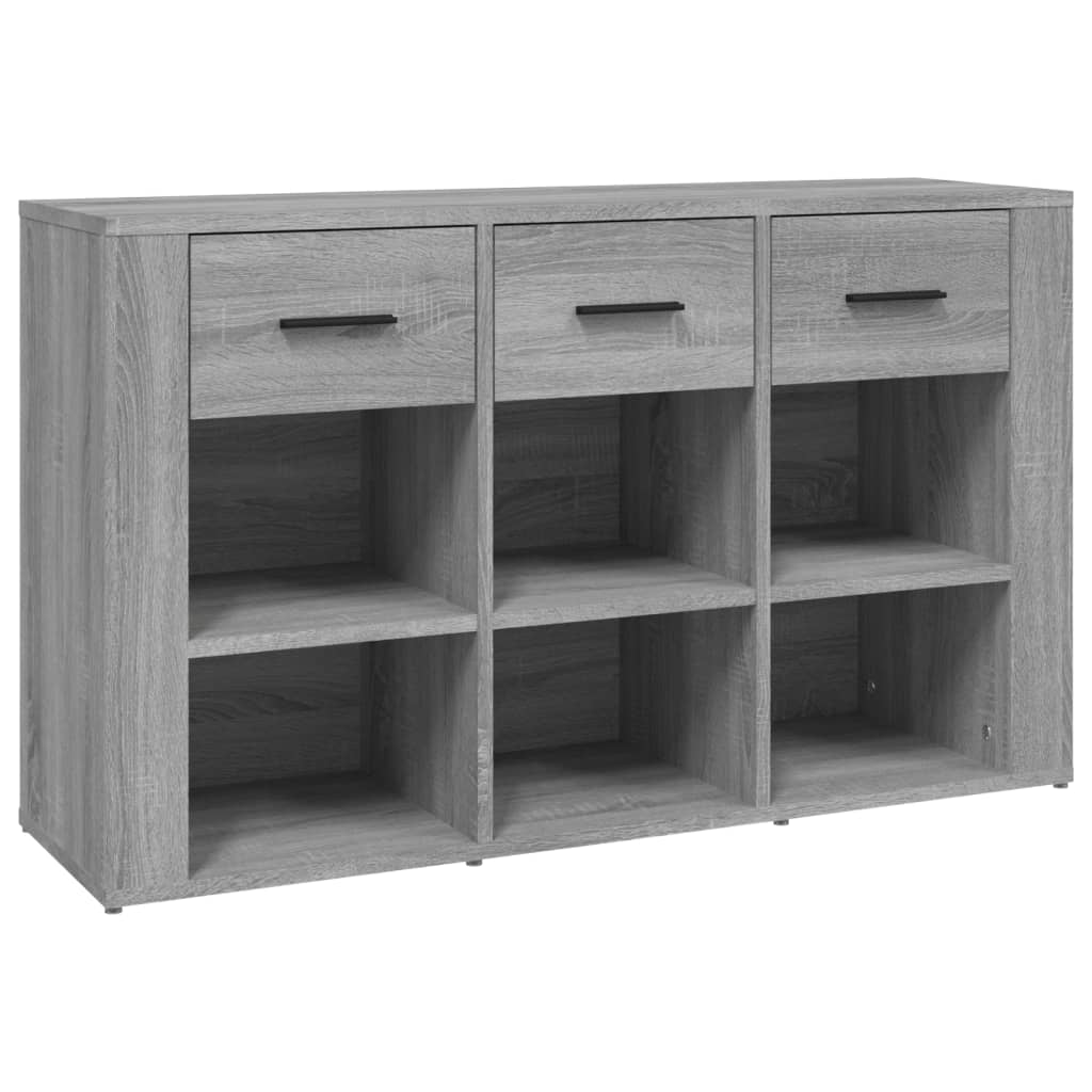 Servantă, gri sonoma, 100x30x59,5 cm, lemn compozit GartenMobel Dekor