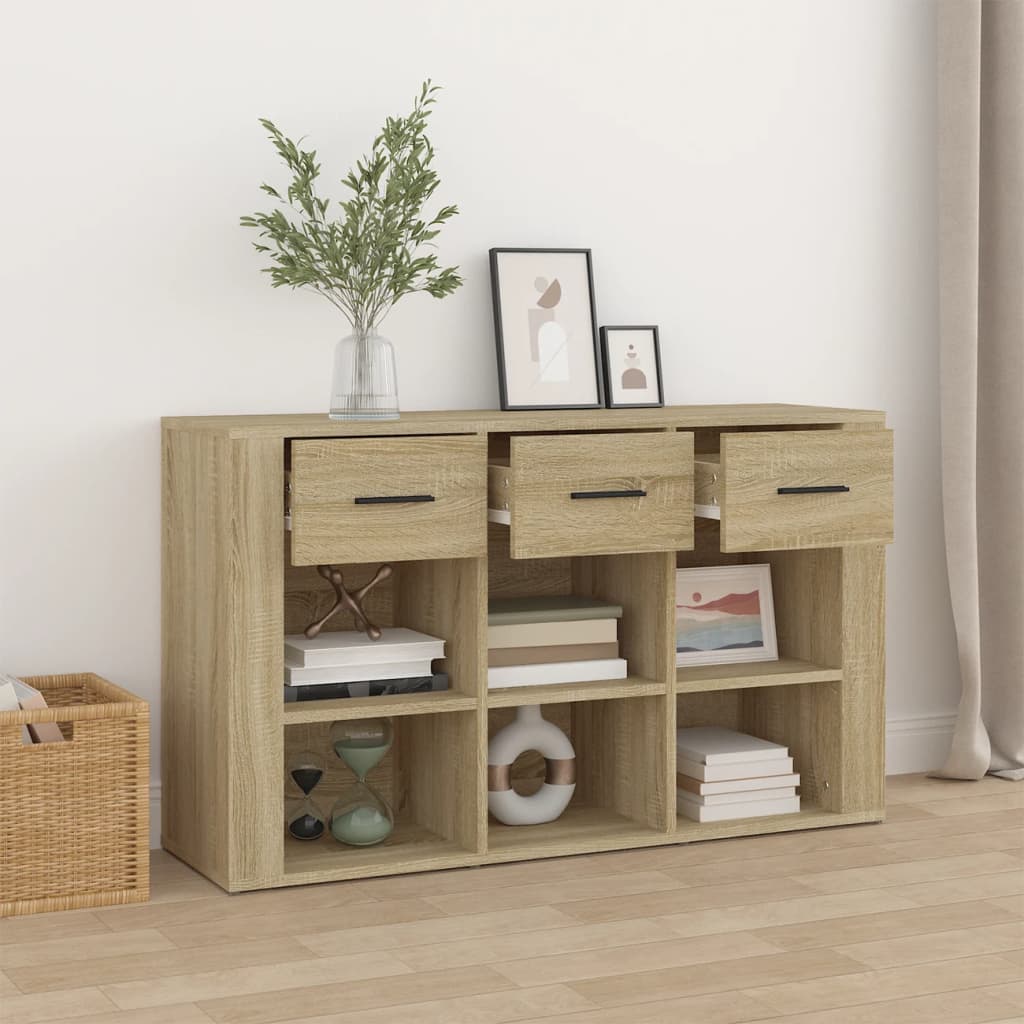 Servantă, stejar sonoma, 100x30x59,5 cm, lemn compozit GartenMobel Dekor