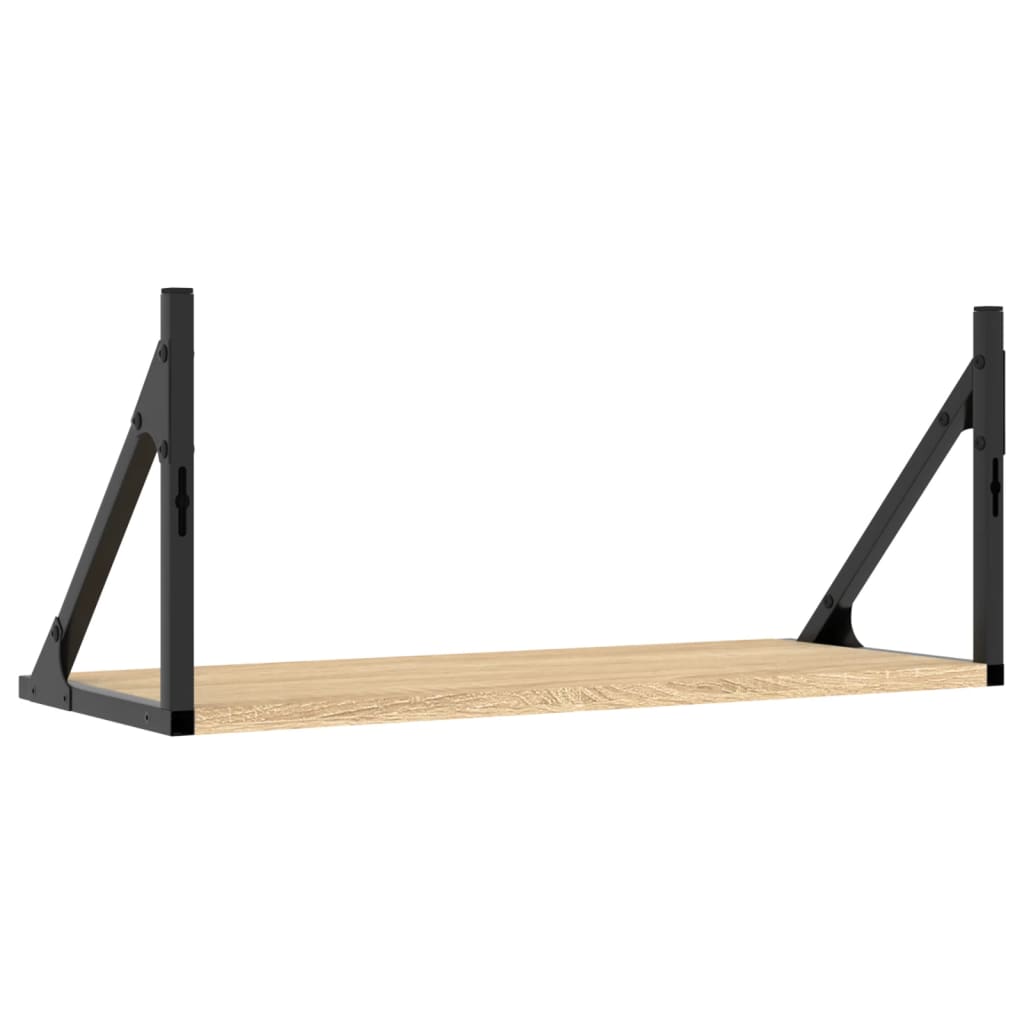 Dulapuri de perete, 2 buc., stejar sonoma, 60x25x25,5 cm, lemn GartenMobel Dekor