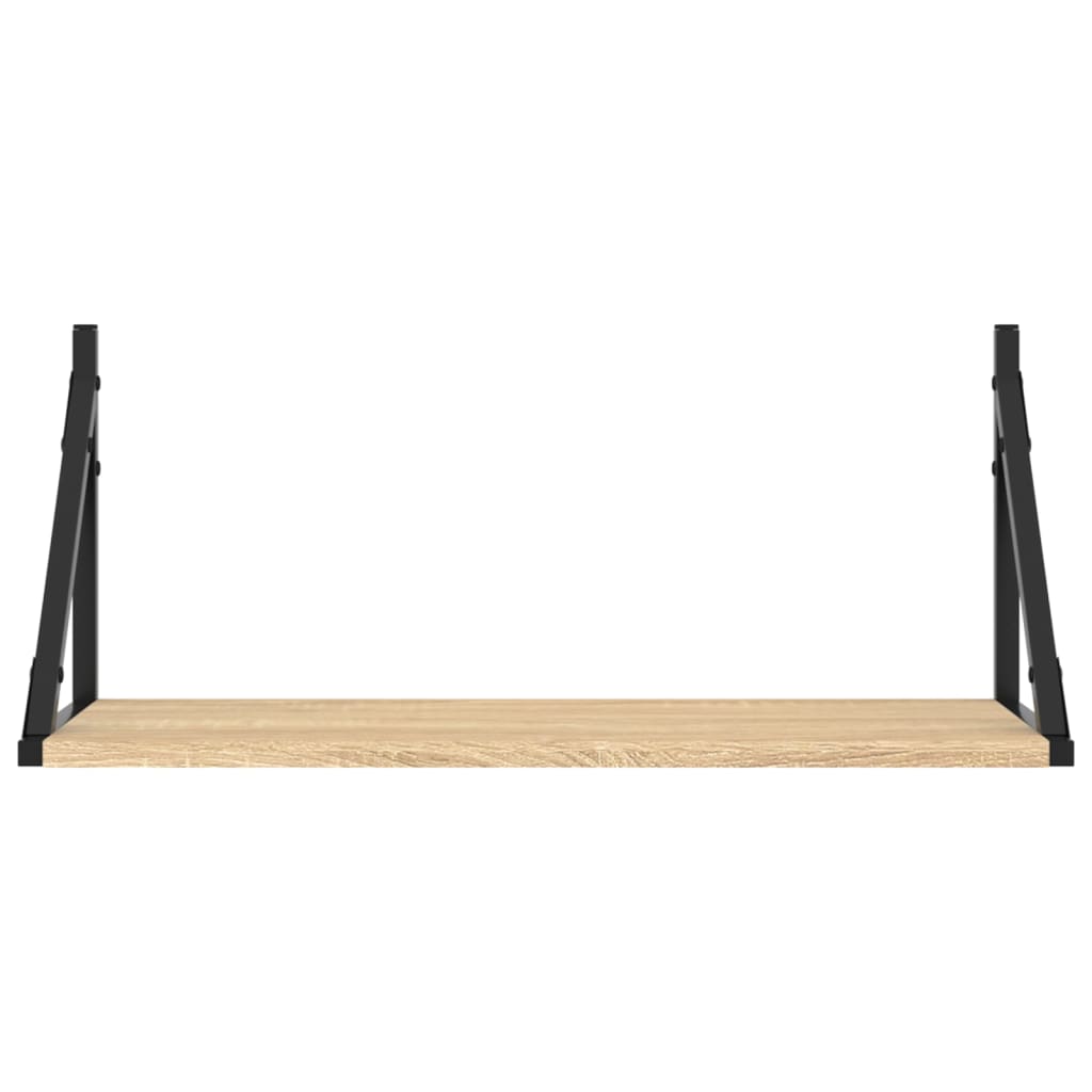 Dulapuri de perete, 2 buc., stejar sonoma, 60x25x25,5 cm, lemn GartenMobel Dekor