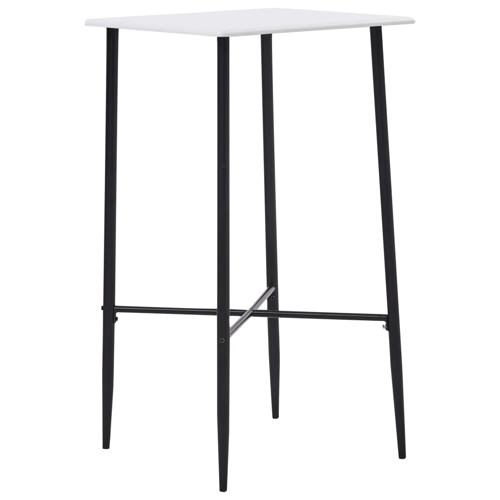 Set mobilier de bar, 5 piese, negru, material textil GartenMobel Dekor