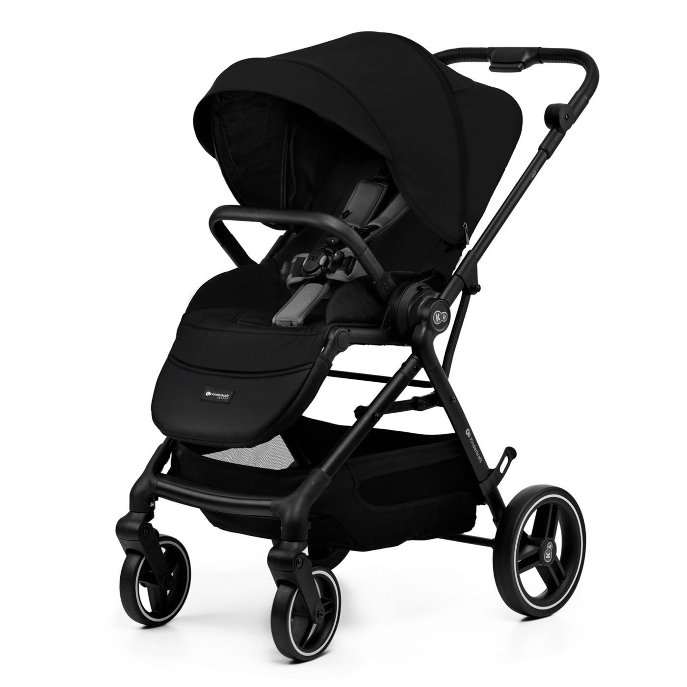 CARUCIOR KINDERKRAFT YOXI 2IN1, PURE BLACK SuperHeroes ToysZone