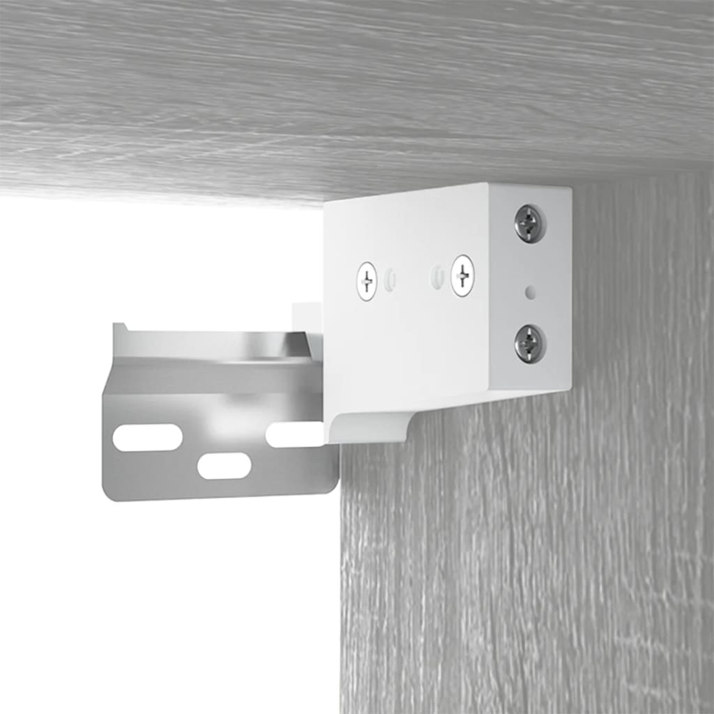 Dulapuri TV montate pe perete 2 buc. gri sonoma, 100x34,5x40 cm GartenMobel Dekor