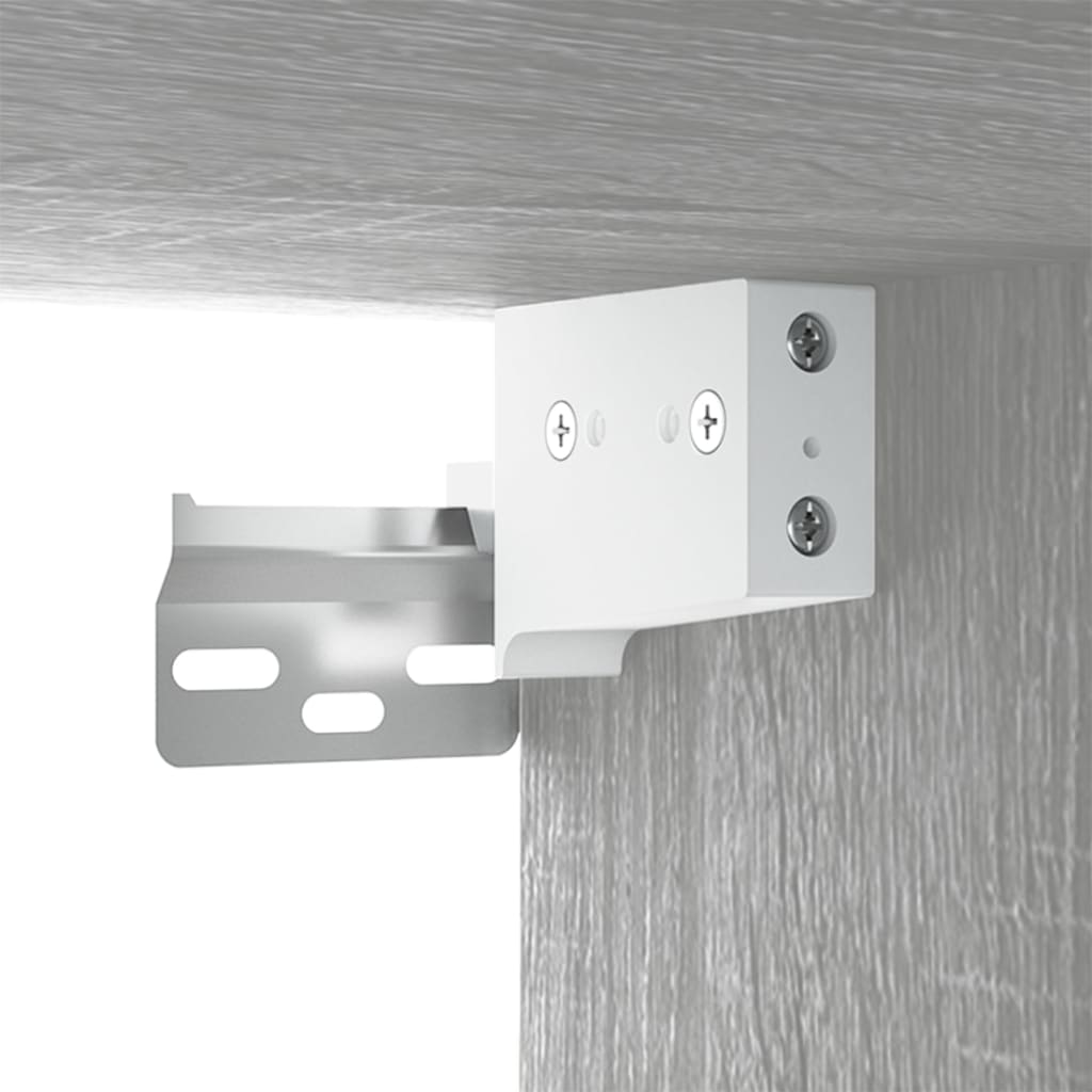 Dulapuri TV montate pe perete 3 buc. gri sonoma 100x34,5x40 cm GartenMobel Dekor