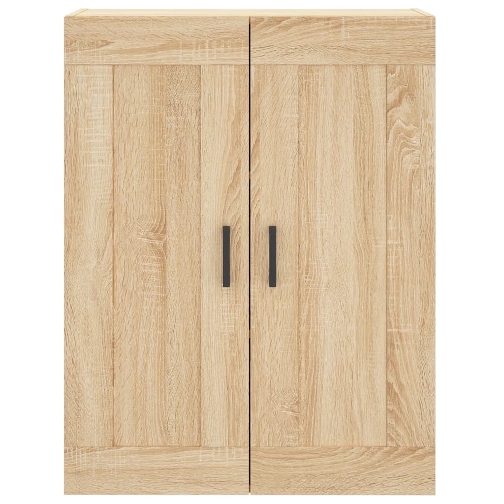 Dulap TV pe perete stejar sonoma, 69,5x34x90 cm, lemn prelucrat GartenMobel Dekor