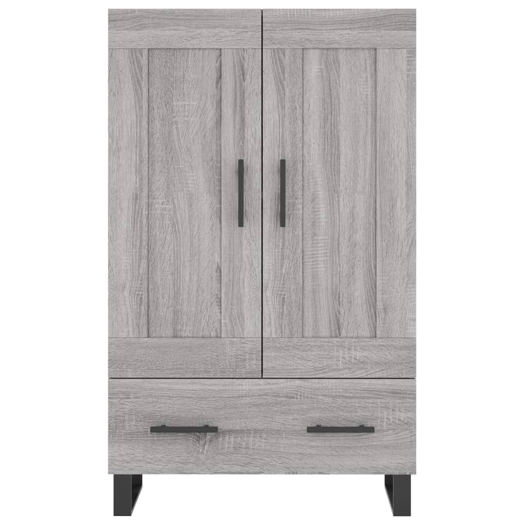 Dulap gri Sonoma 69,5x31x115 cm, lemn prelucrat GartenMobel Dekor