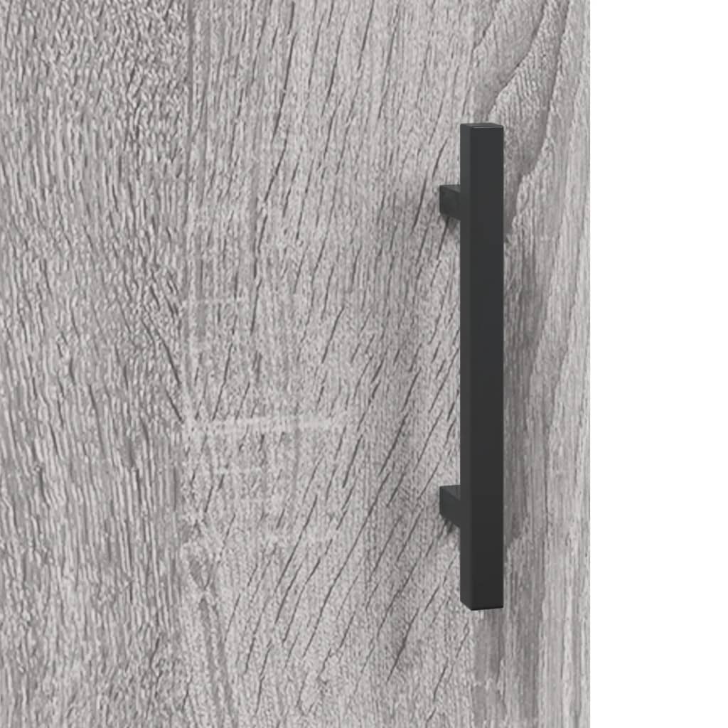 Dulap gri Sonoma 69,5x31x115 cm, lemn prelucrat GartenMobel Dekor