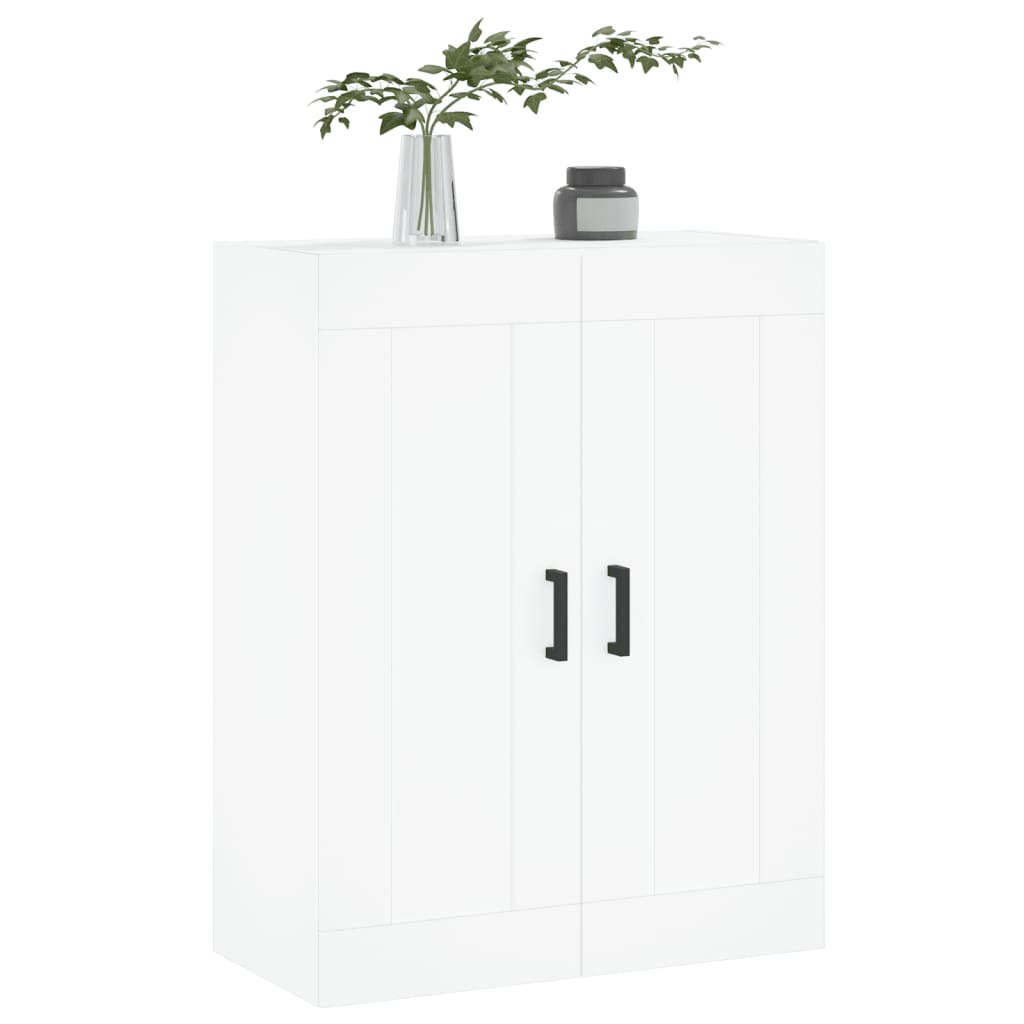 Dulap montat pe perete, alb, 69,5x34x90 cm, lemn prelucrat GartenMobel Dekor