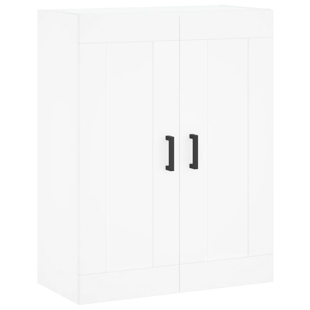 Dulap montat pe perete, alb, 69,5x34x90 cm, lemn prelucrat GartenMobel Dekor