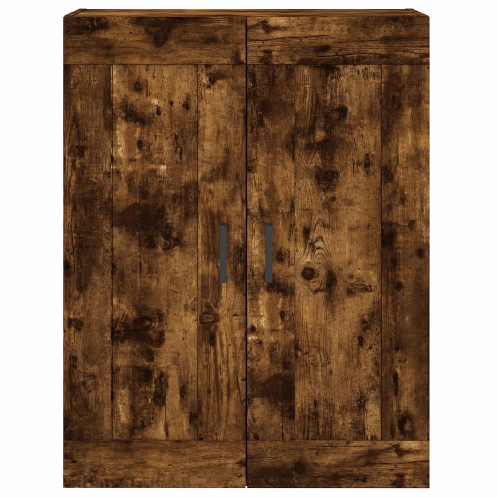Dulap pe perete, stejar afumat, 69,5x34x90 cm, lemn prelucrat GartenMobel Dekor