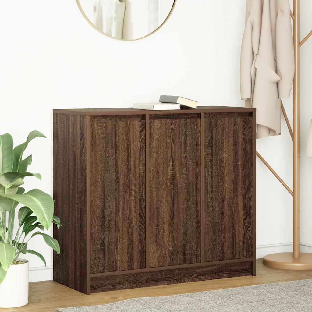 Bufetă Stejar maro 85x34x76 cm Lemn prelucrat GartenMobel Dekor