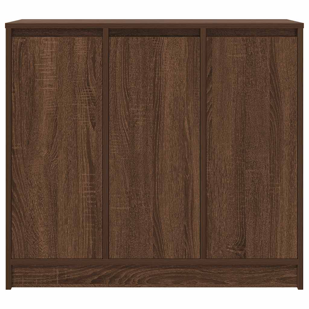 Bufetă Stejar maro 85x34x76 cm Lemn prelucrat GartenMobel Dekor