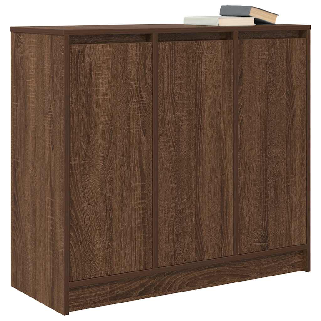 Bufetă Stejar maro 85x34x76 cm Lemn prelucrat GartenMobel Dekor