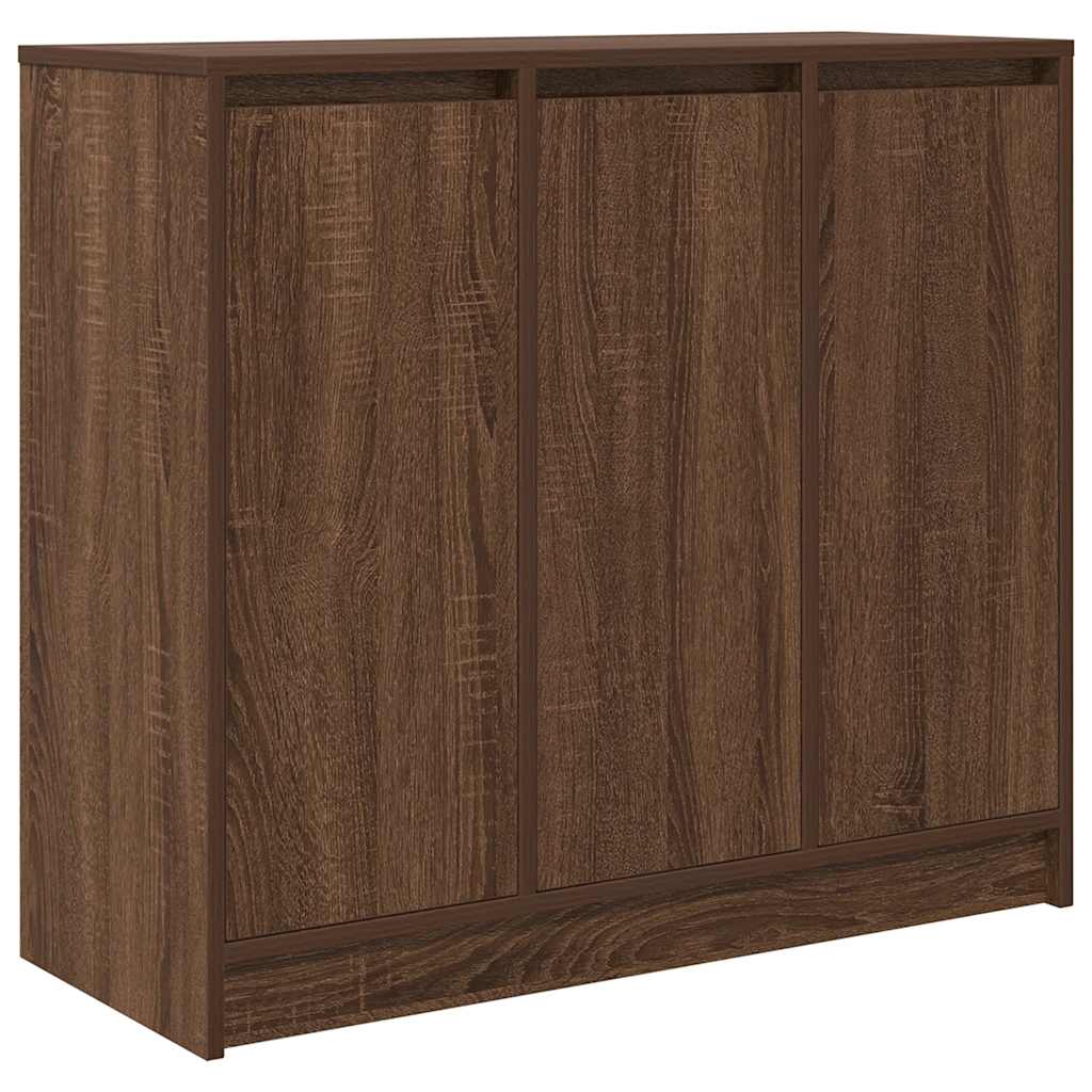 Bufetă Stejar maro 85x34x76 cm Lemn prelucrat GartenMobel Dekor