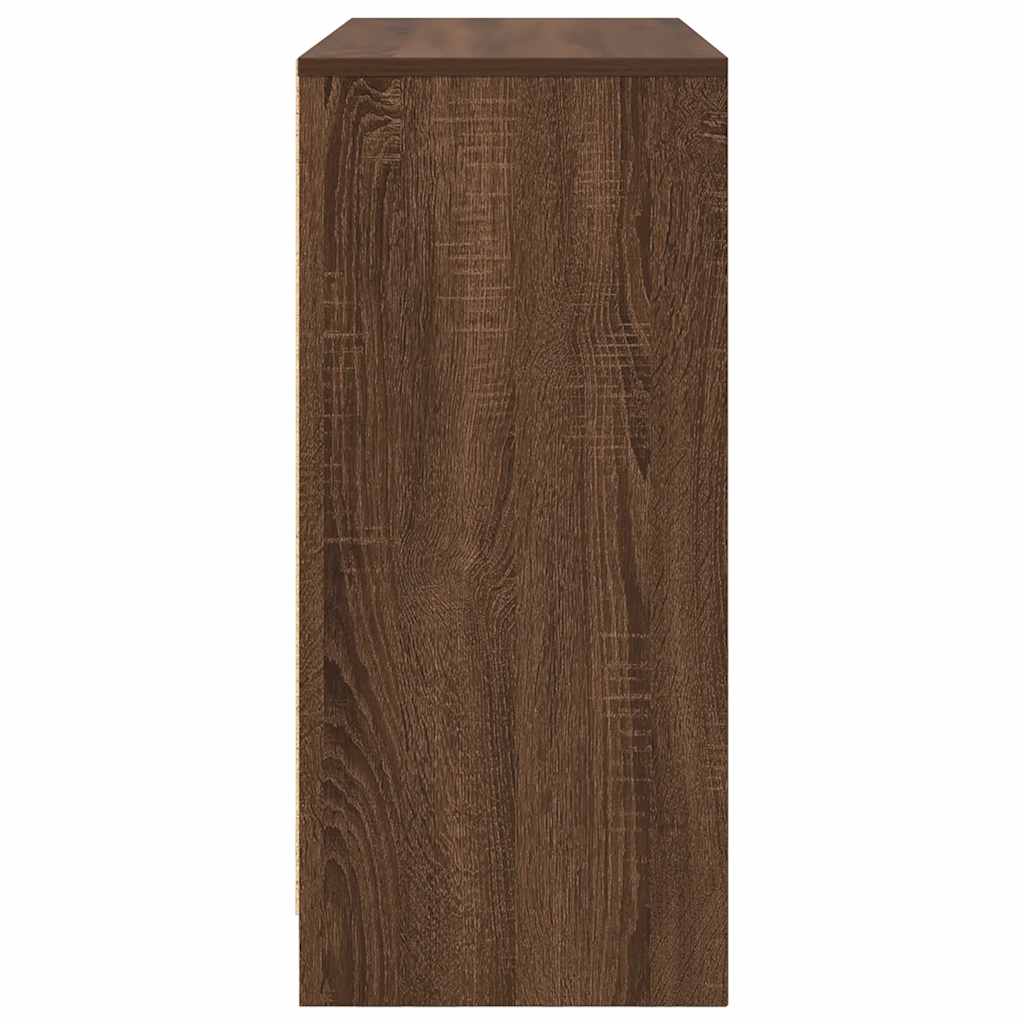 Bufetă Stejar maro 85x34x76 cm Lemn prelucrat GartenMobel Dekor