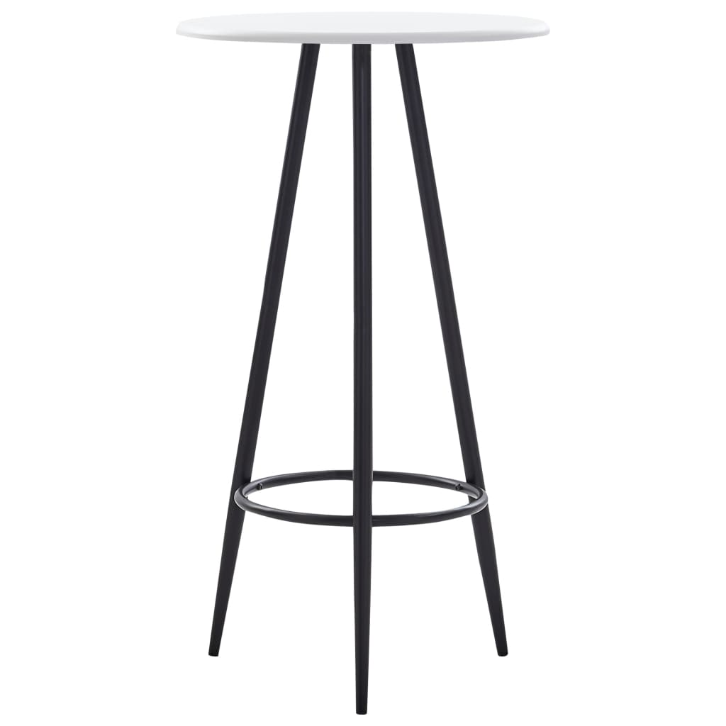 Set de bar, 3 piese, gri închis, material textil GartenMobel Dekor