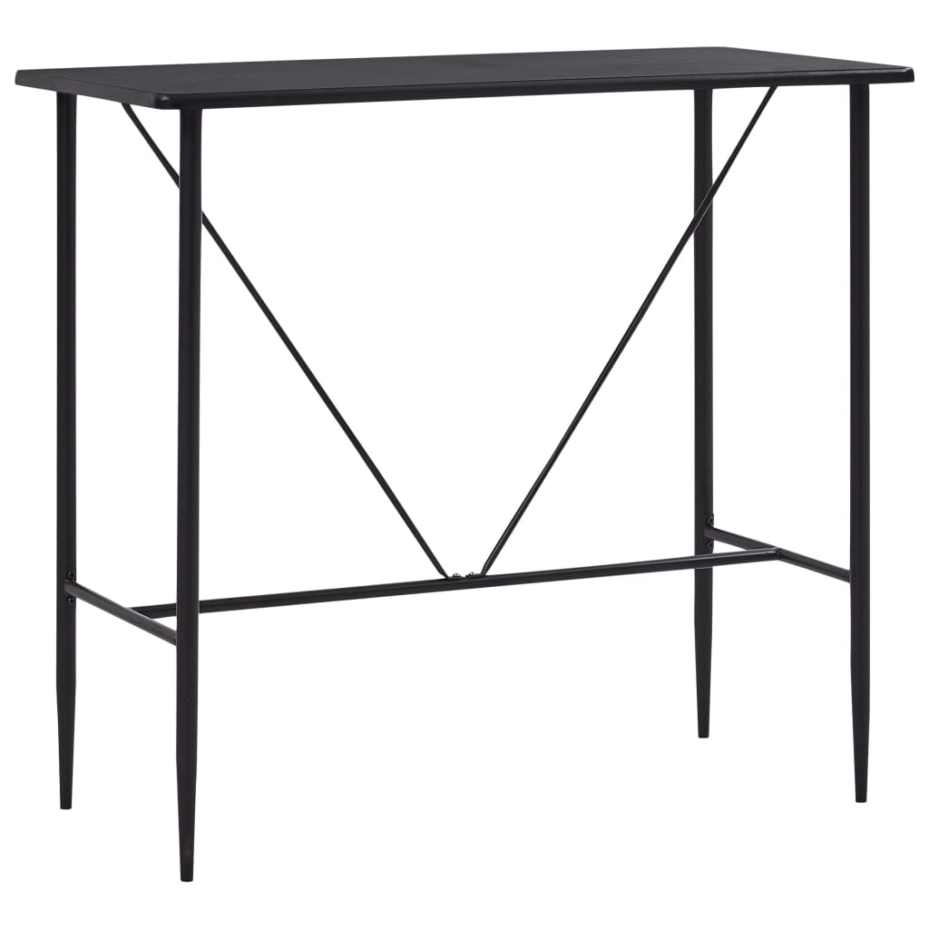 Set mobilier de bar, 5 piese, gri închis, material textil GartenMobel Dekor