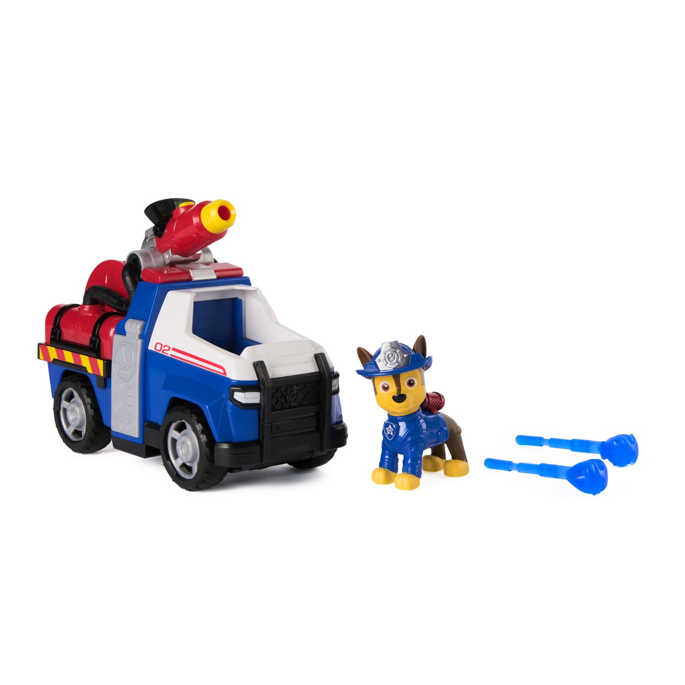 PATRULA CATELUSILOR VEHICUL DE SALVARE MASINA DE POMPIERI SI FIGURINA CHASE SuperHeroes ToysZone