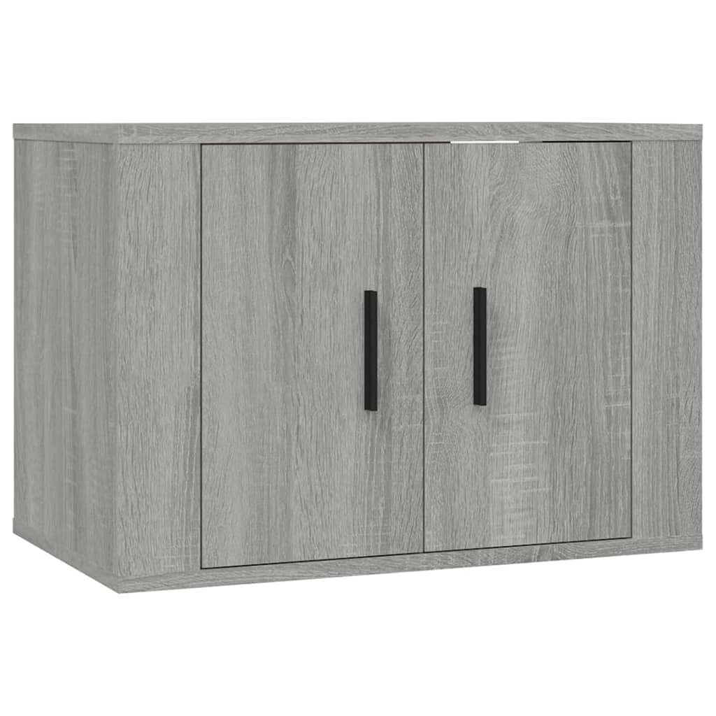 Set dulapuri TV, 5 piese, gri sonoma, lemn prelucrat GartenMobel Dekor