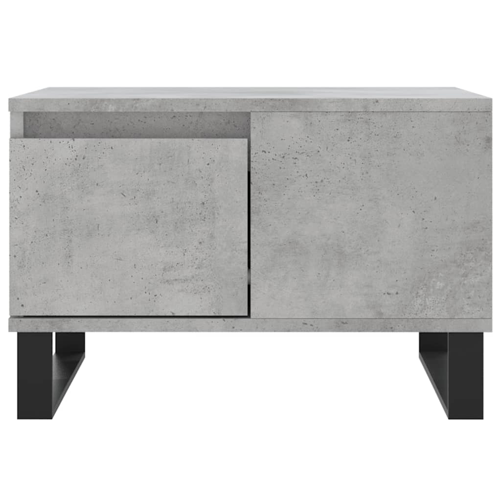 Măsuță de cafea, gri beton, 55x55x36,5 cm, lemn prelucrat GartenMobel Dekor
