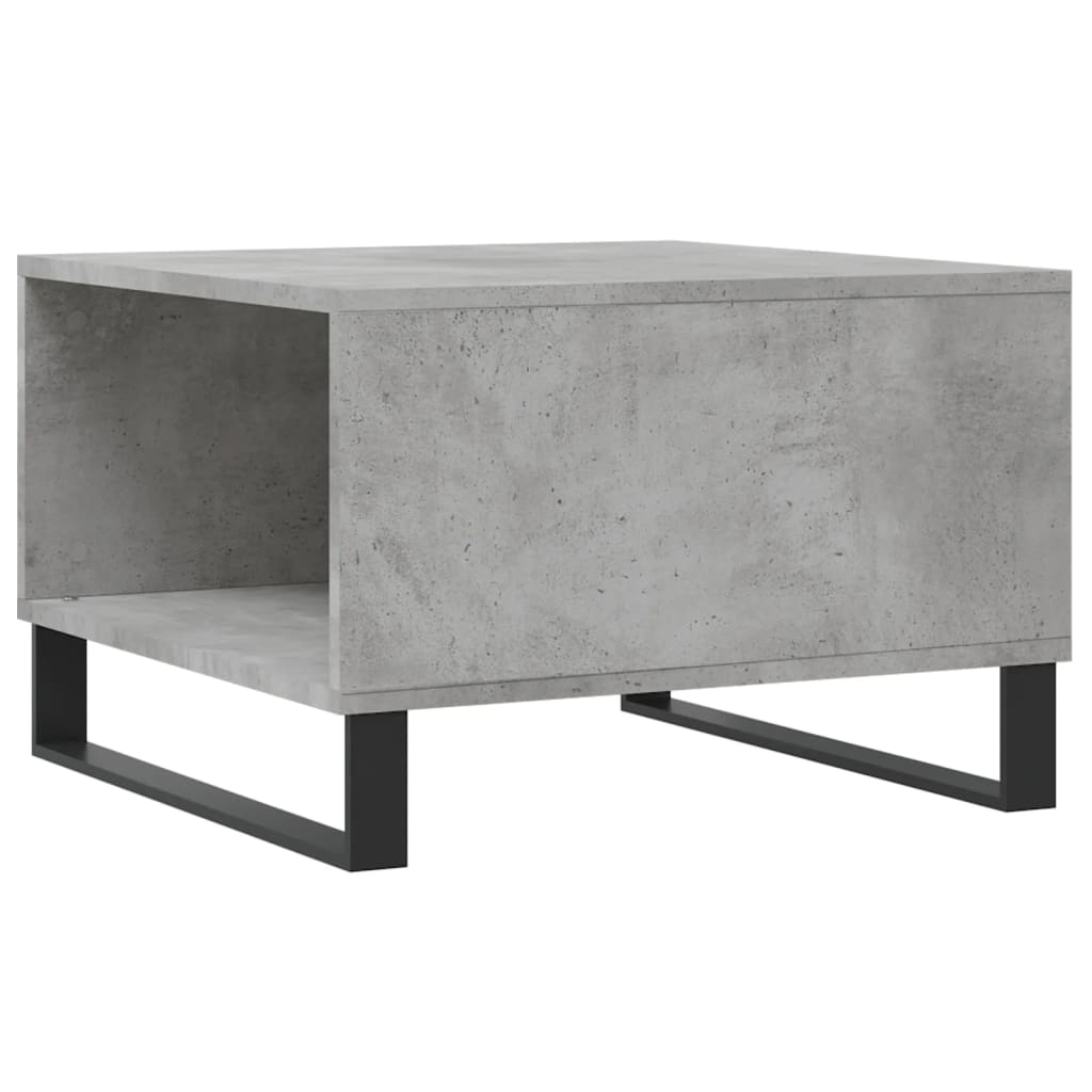 Măsuță de cafea, gri beton, 55x55x36,5 cm, lemn prelucrat GartenMobel Dekor