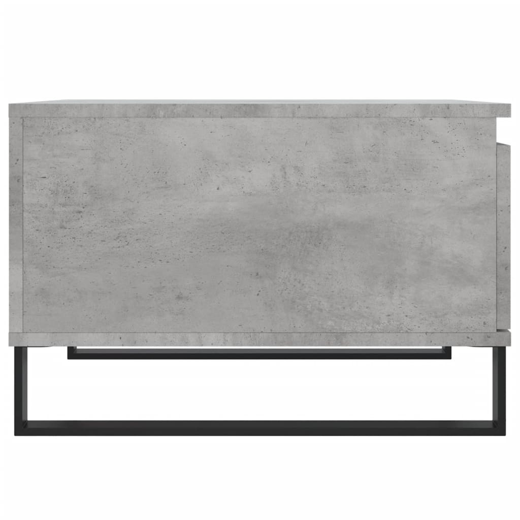 Măsuță de cafea, gri beton, 55x55x36,5 cm, lemn prelucrat GartenMobel Dekor