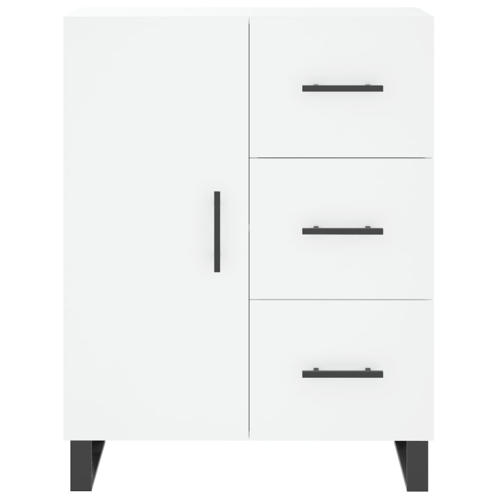 Servantă, alb, 69,5x34x90 cm, lemn compozit GartenMobel Dekor