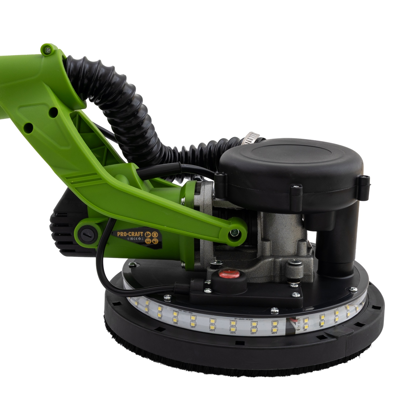 Masina de slefuit pereti girafa Procraft EX1050, 1.05 kW, 800-1750 rotatii, LED, 225 mm, sac colectare Innovative ReliableTools