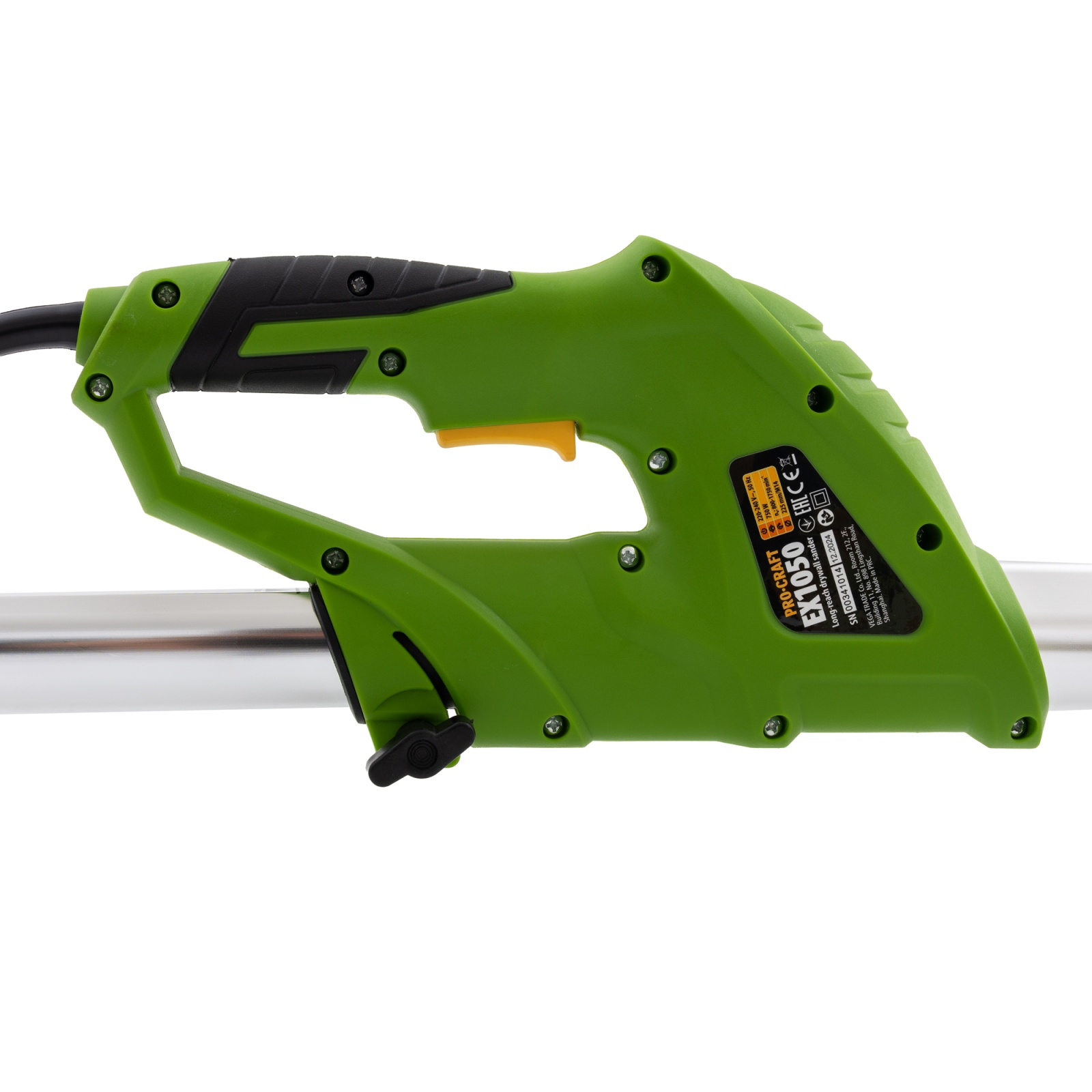 Masina de slefuit pereti girafa Procraft EX1050, 1.05 kW, 800-1750 rotatii, LED, 225 mm, sac colectare Innovative ReliableTools