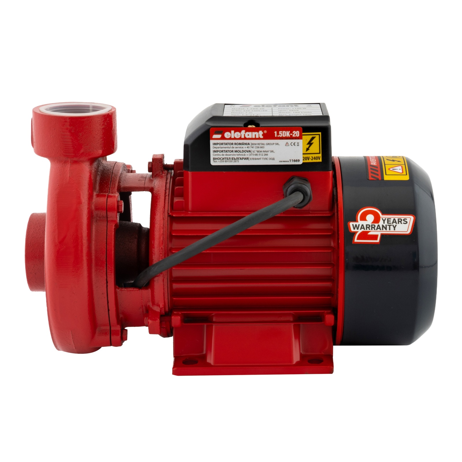 Pompa de suprafata Elefant 1.5DK-20 Innovative ReliableTools